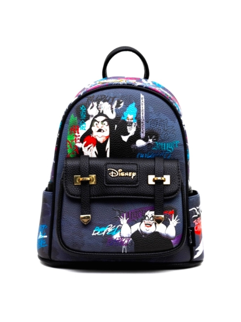 Disney Wondapop Villains Black Graphic Mini Backpack